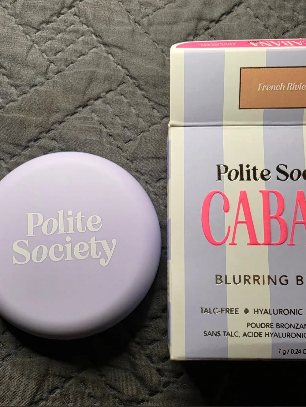 Polite Society Cabana Club Blurring Bronzer In Fench Riviera